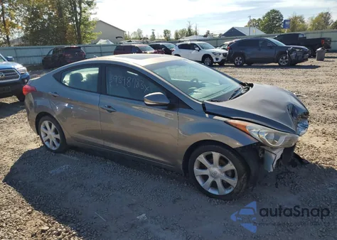 2013 Hyundai Elantra Gls из США, поврежденный, VIN 5NPDH4AE3DH414989